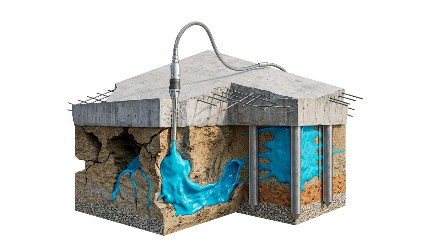 Foundation Injection Reinforcement